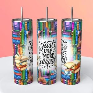 Just one more chapter book 20oz Tumbler